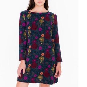 American Apparel Multicolor Floral Dress